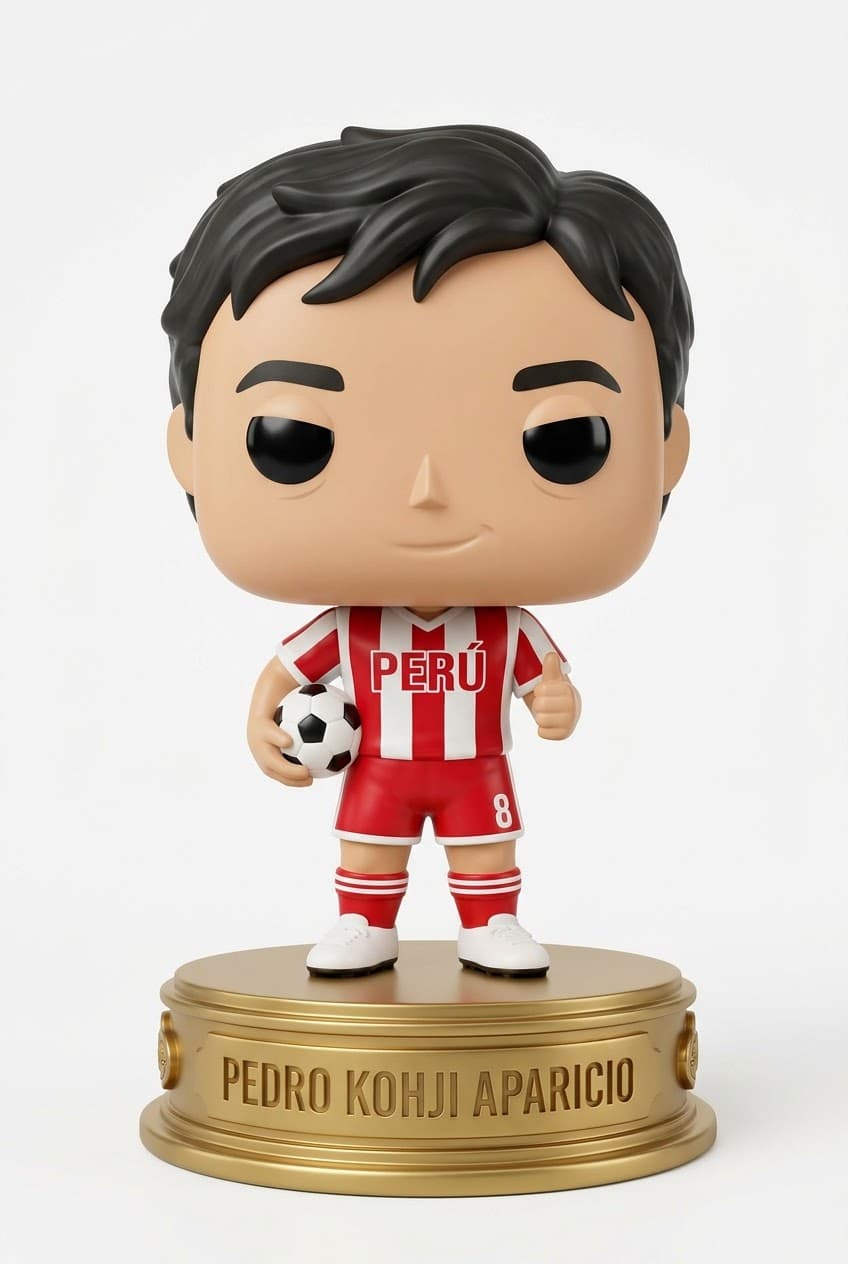 Funko personalizado de Pedro Kohji Aparicio