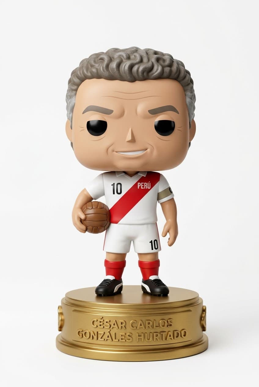 Funko personalizado de Cesar Carlos Gonzales Hurtado