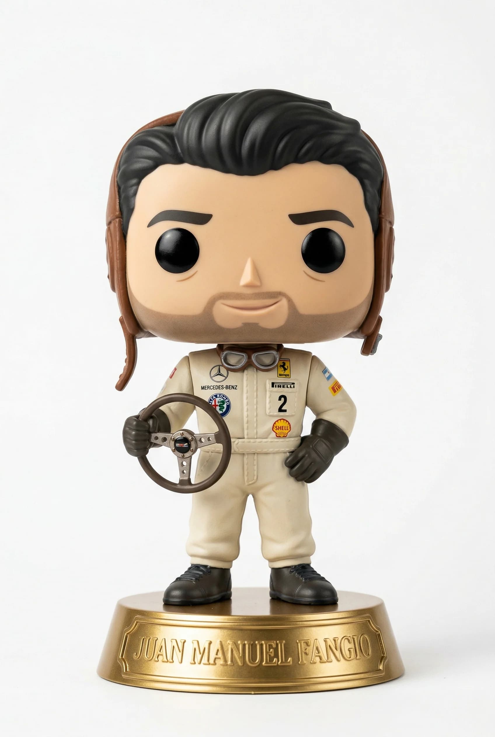 Funko personalizado de Juan Manuel Fangio