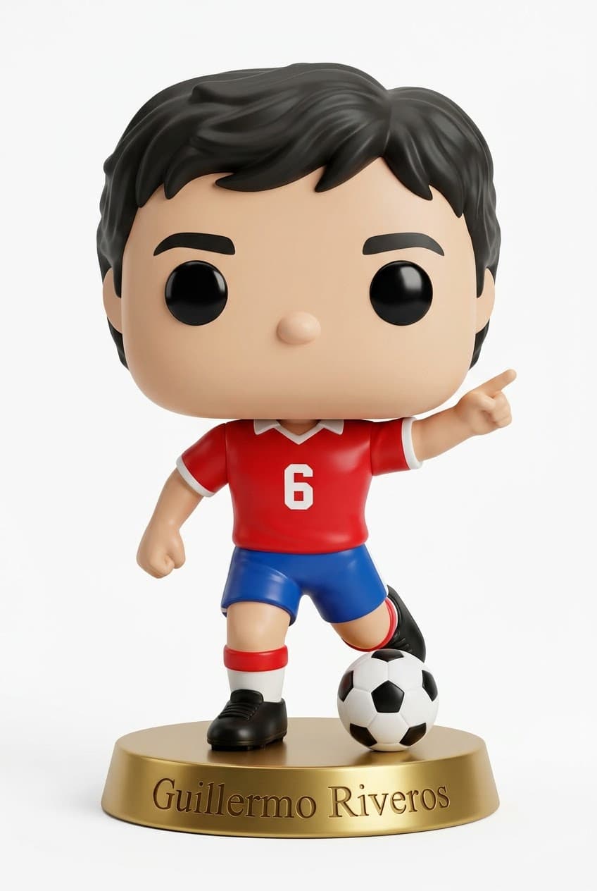 Funko personalizado de Guillermo Riveros