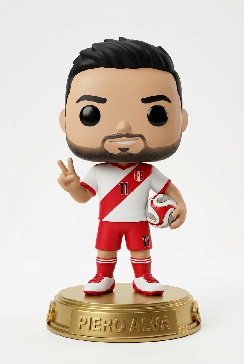 Funko personalizado de Piero Alva