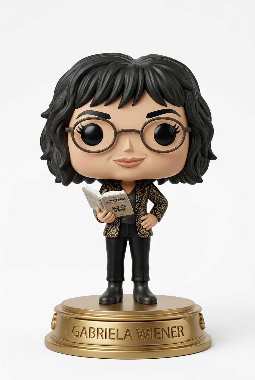 Funko personalizado de Gabriela Wiener