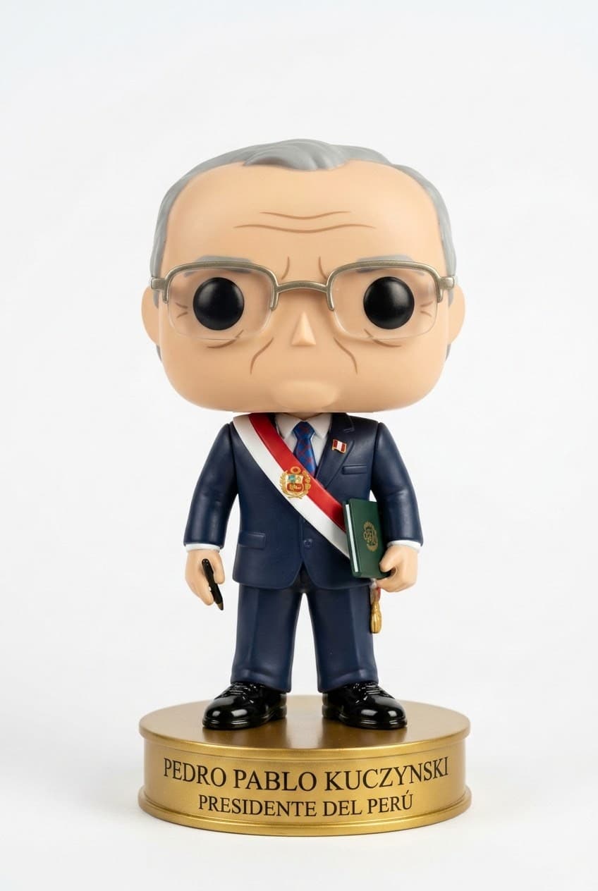 Funko personalizado de Pedro Pablo Kuczynski