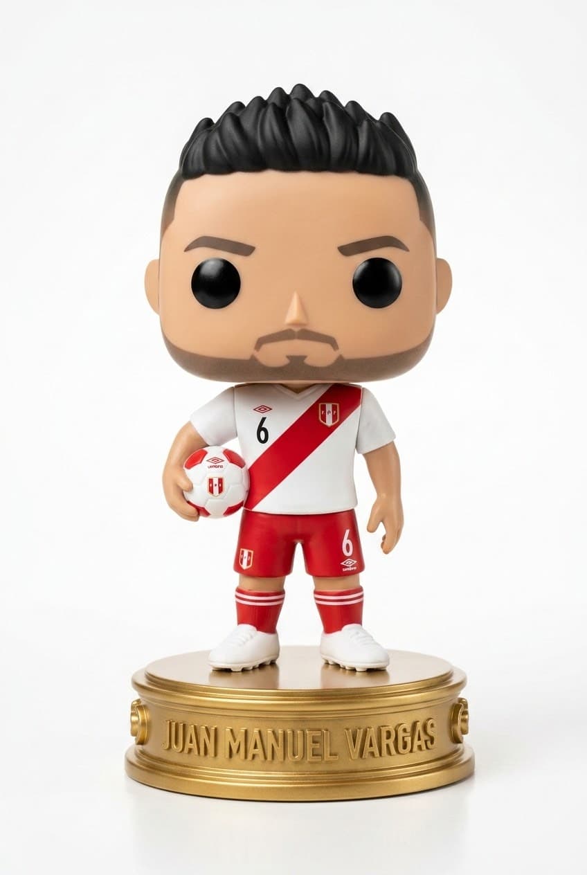 Funko personalizado de Juan Manuel Vargas