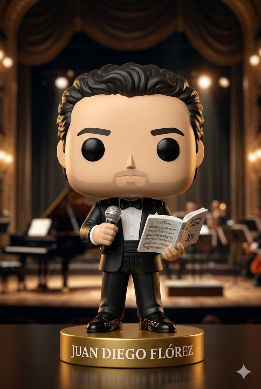 Funko personalizado de Juan Diego Florez