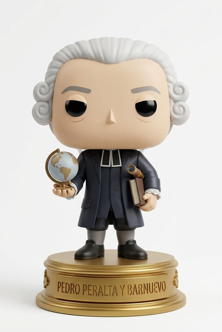 Funko personalizado de Pedro Peralta y Barnuevo