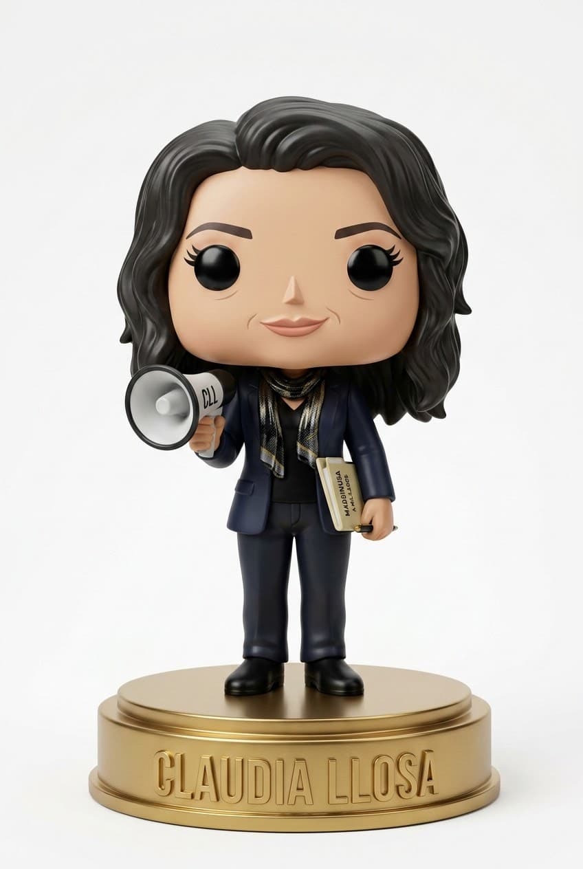 Funko personalizado de Claudia Llosa