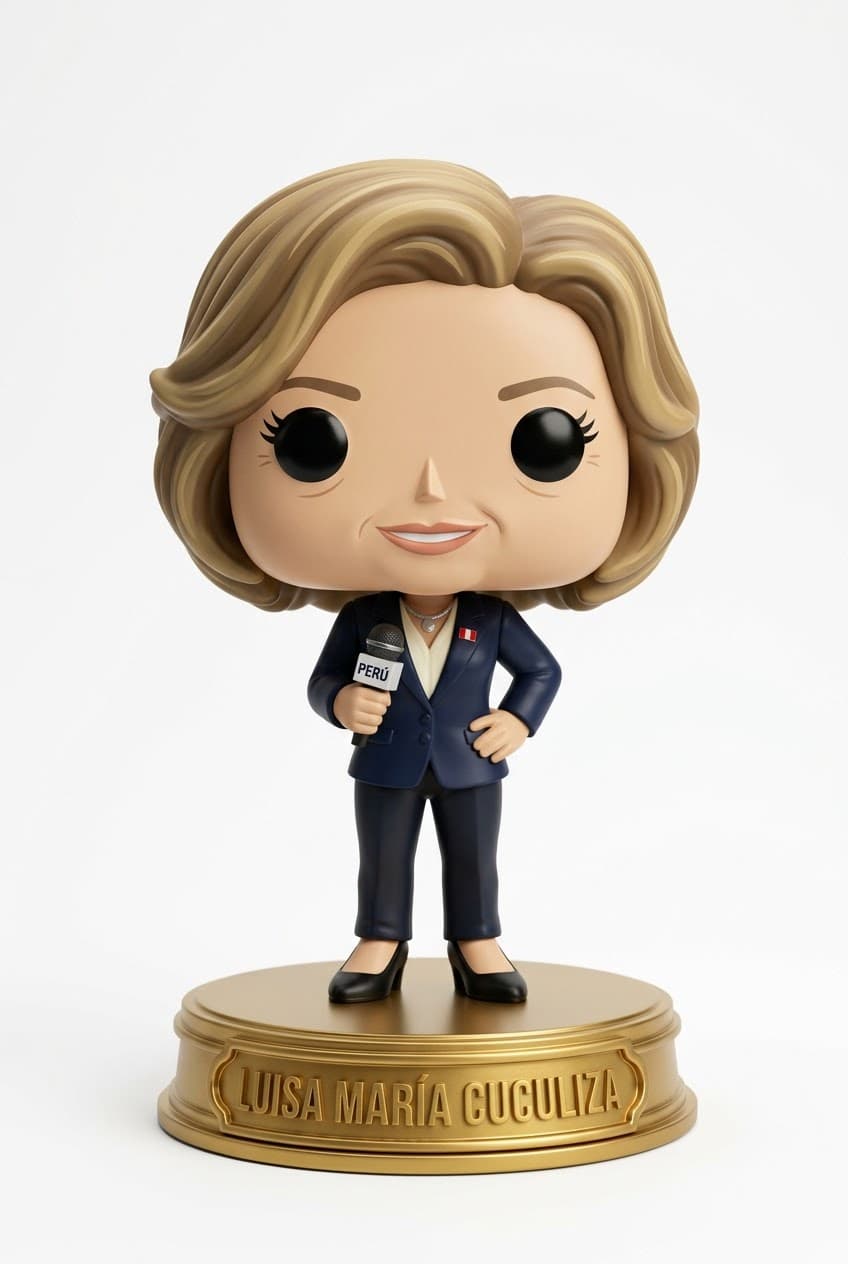 Funko personalizado de Luisa Maria Cuculiza