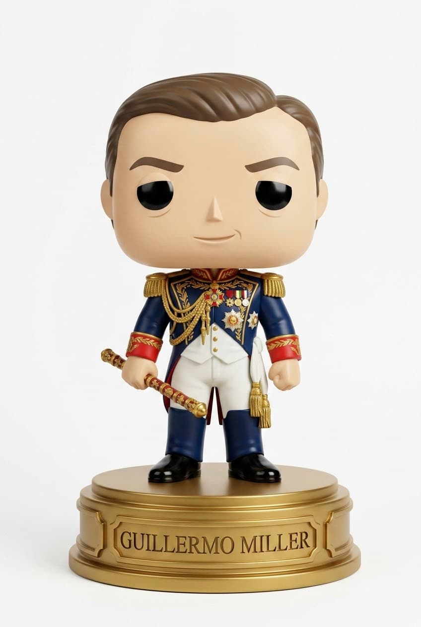 Funko personalizado de Guillermo Miller