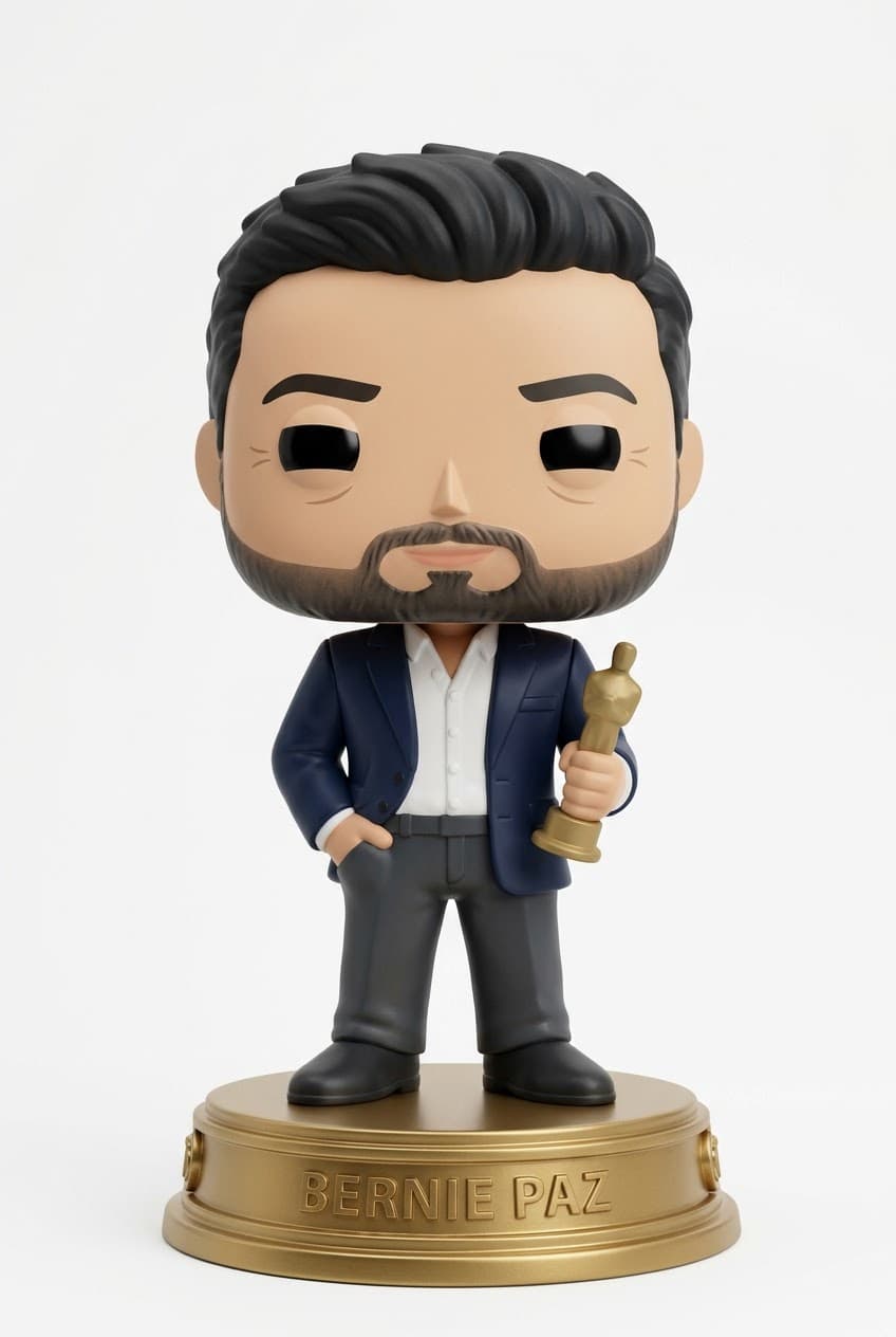 Funko personalizado de Bernie Paz