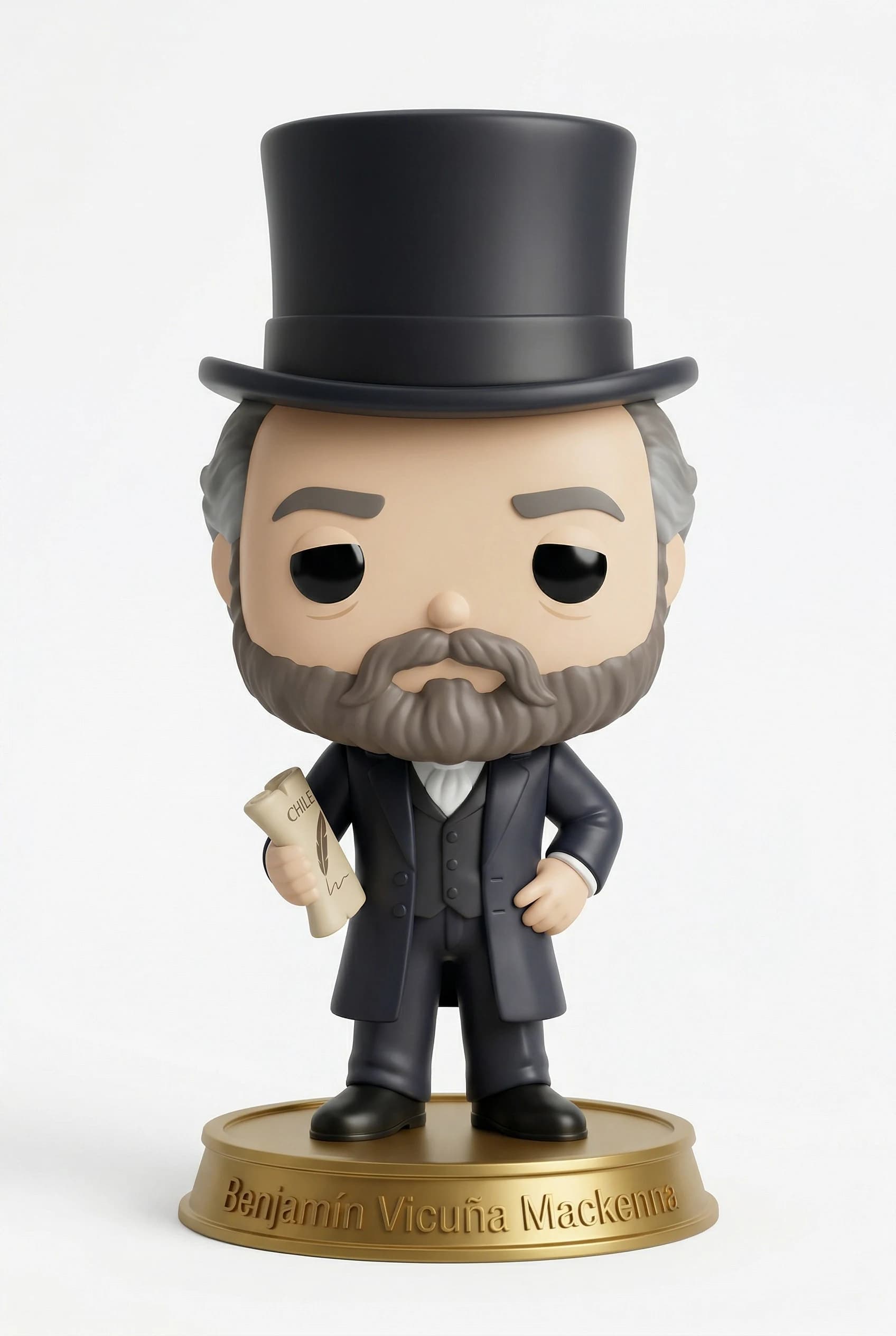 Funko personalizado de Benjamin Vicuna Mackenna