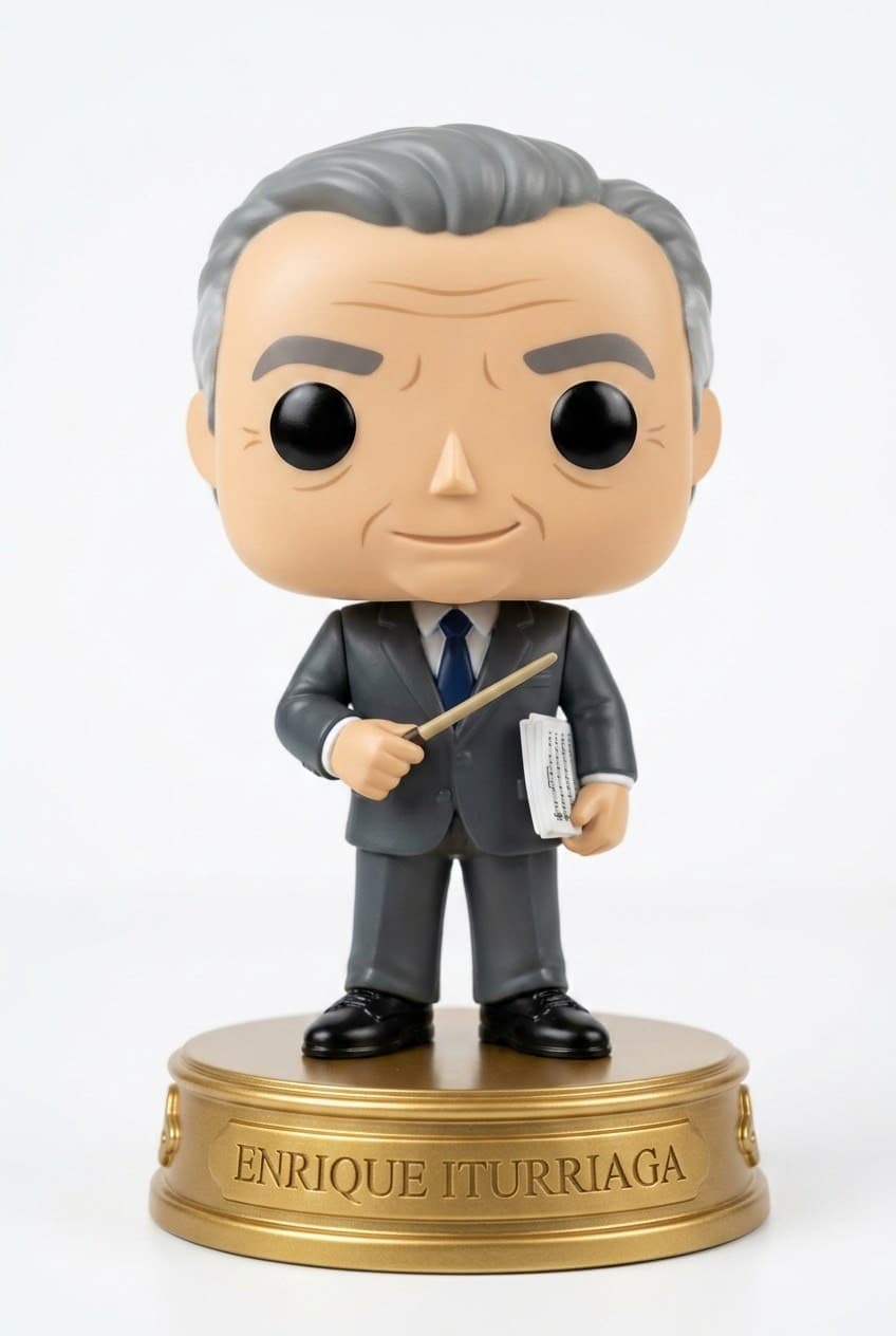 Funko personalizado de Enrique Iturriaga
