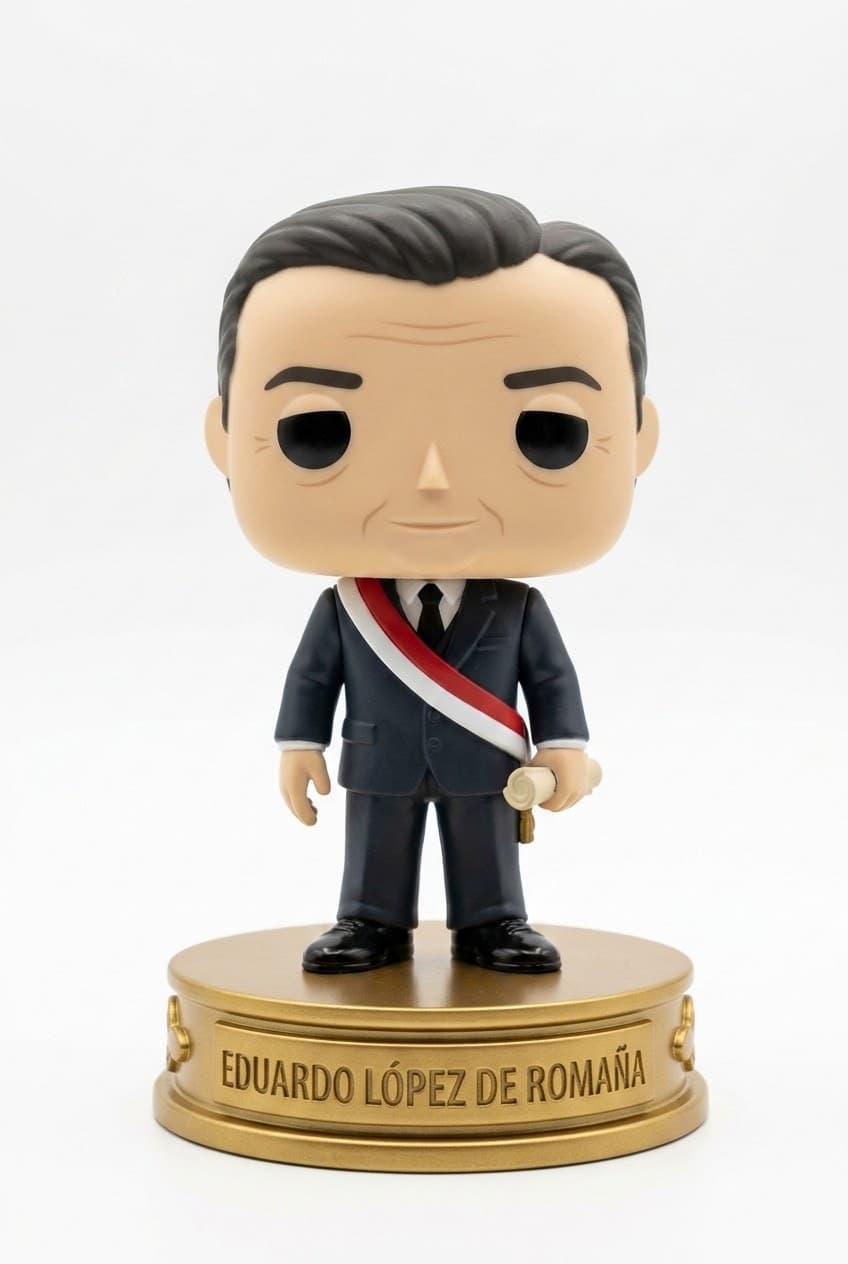 Funko personalizado de Eduardo Lopez de Romana
