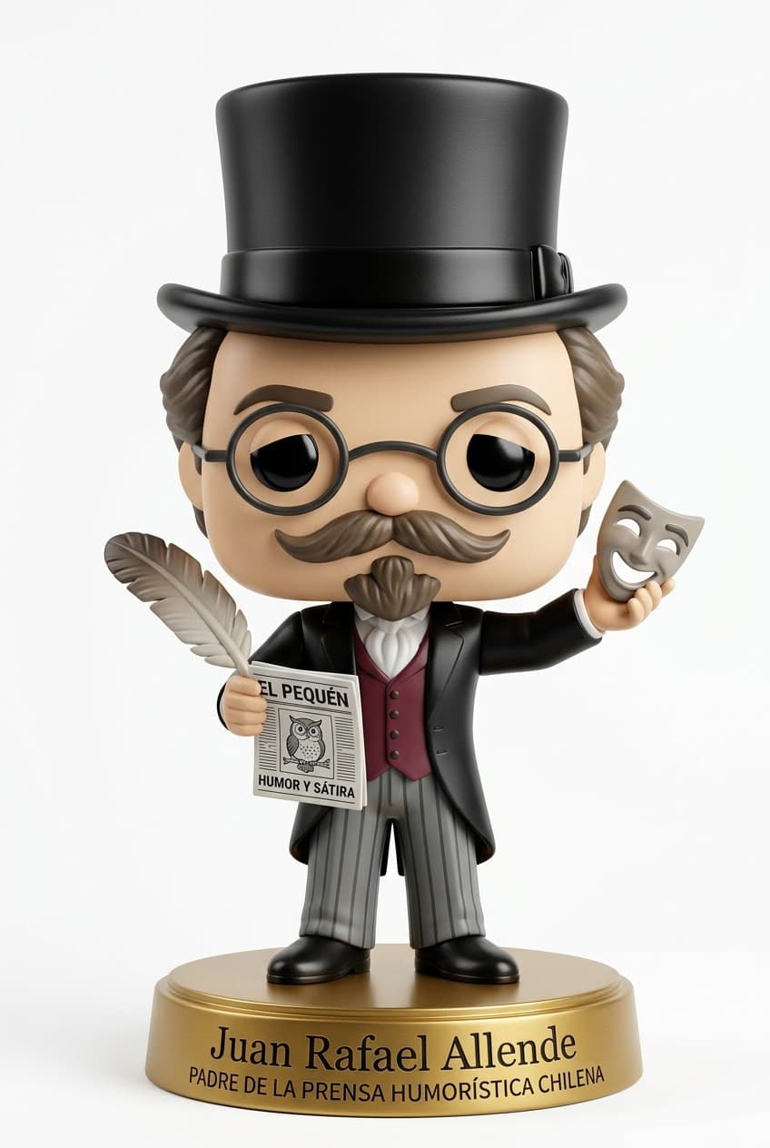 Funko personalizado de Juan Rafael Allende