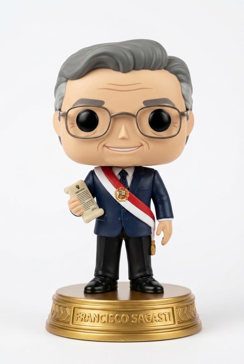 Funko personalizado de Francisco Sagasti