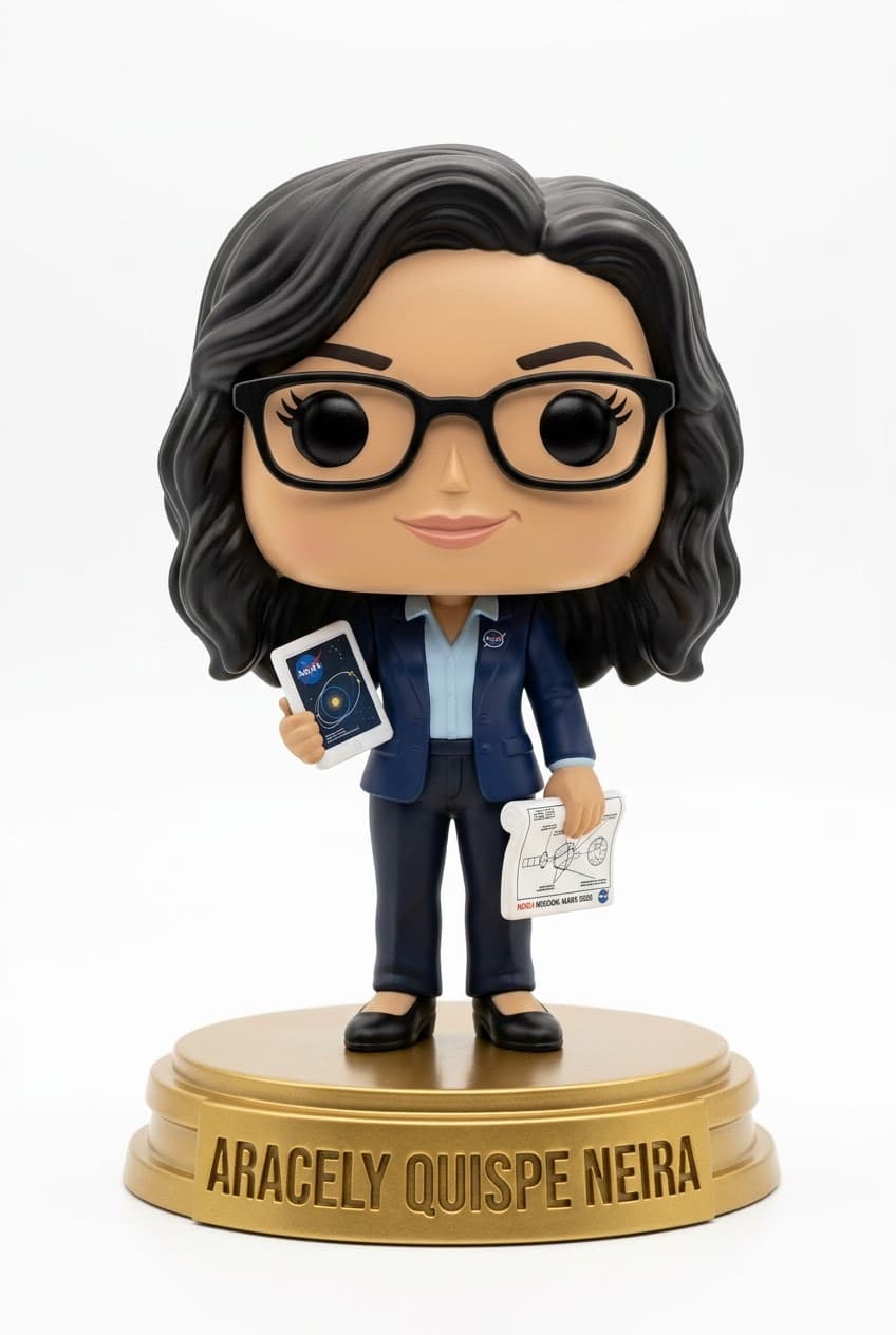Funko personalizado de Aracely Quispe Neira