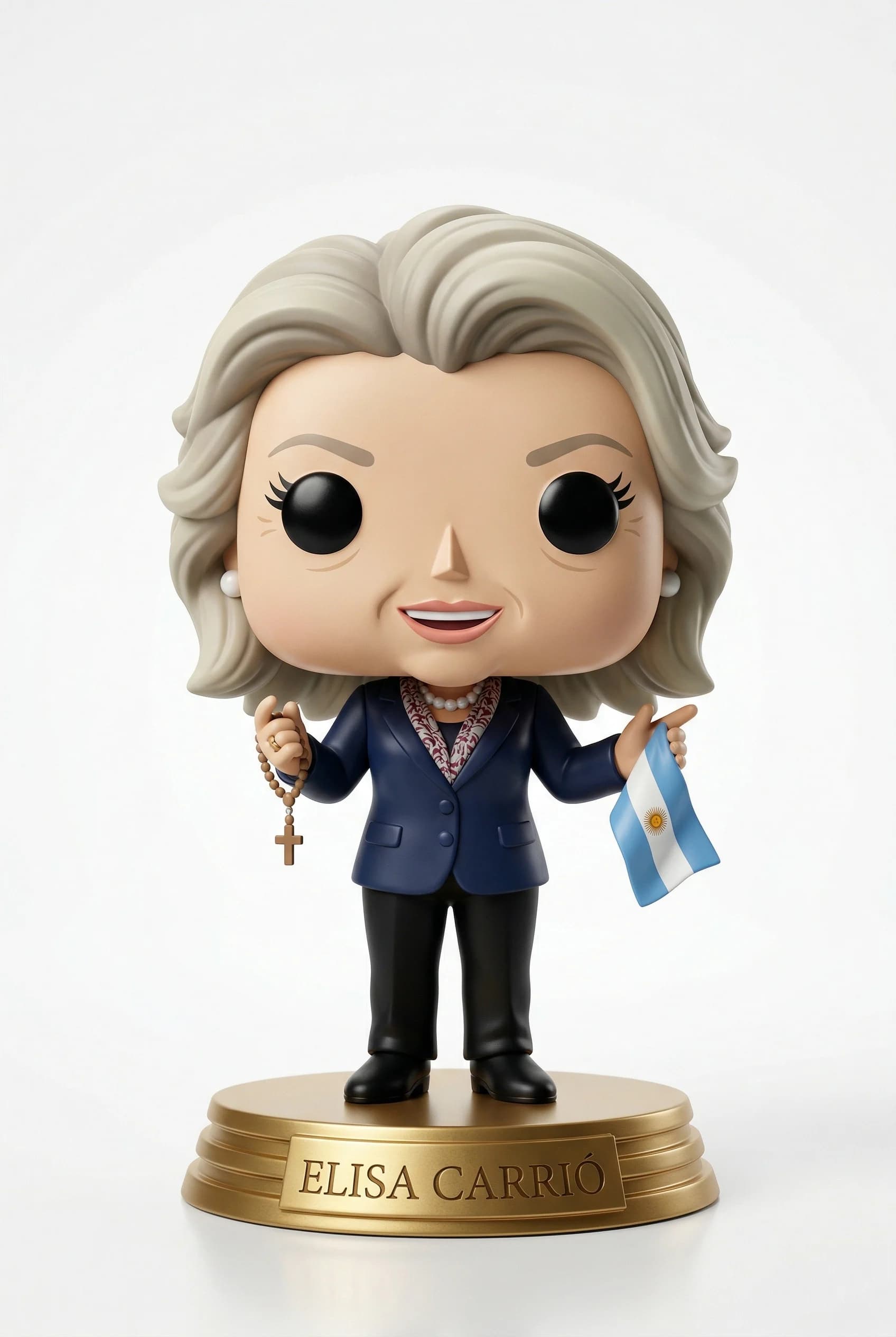 Funko personalizado de Elisa Carrio