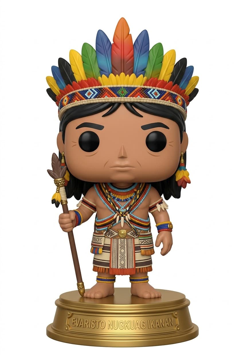Funko personalizado de Evaristo Nugkuag Ikanan