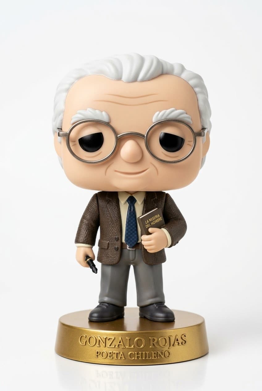 Funko personalizado de Gonzalo Rojas