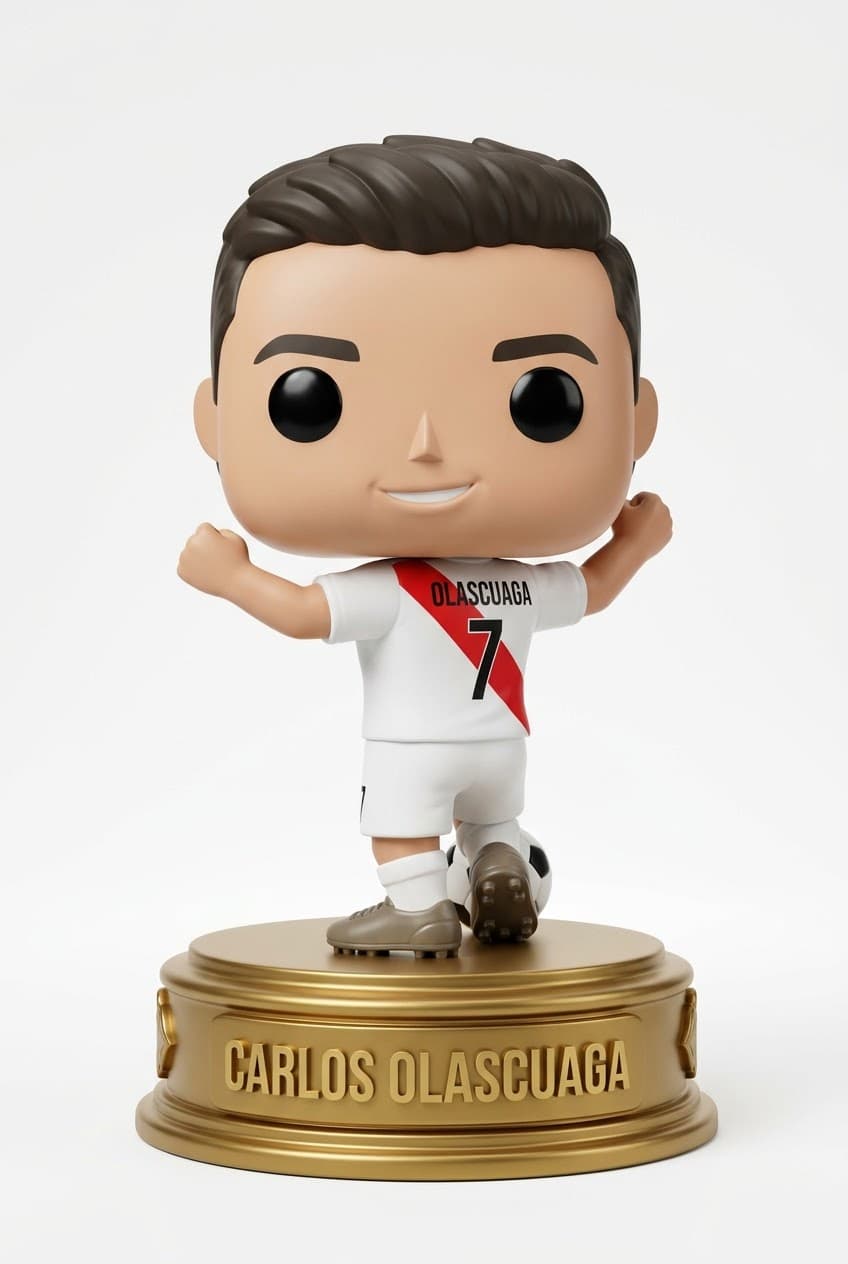 Funko personalizado de Carlos Olascuaga