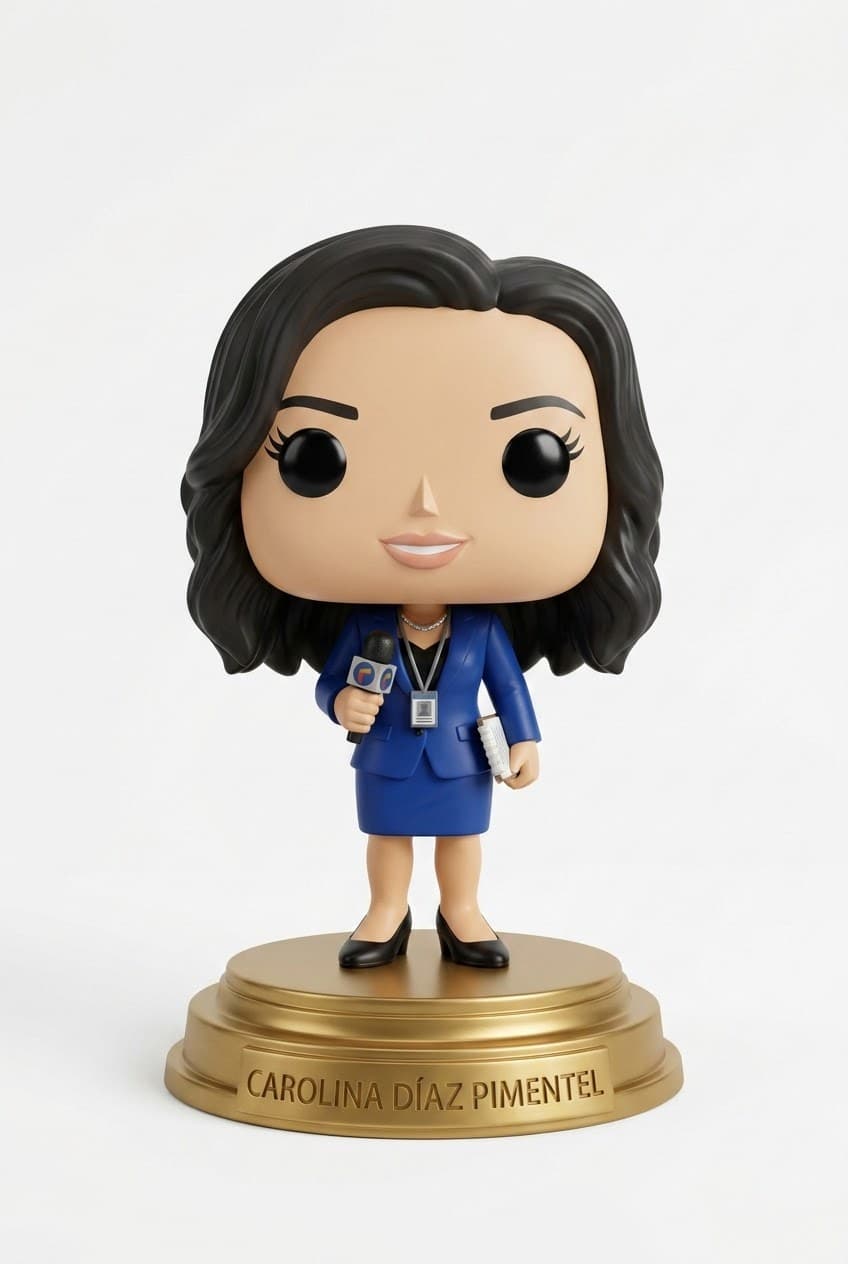 Funko personalizado de Carolina Diaz Pimentel