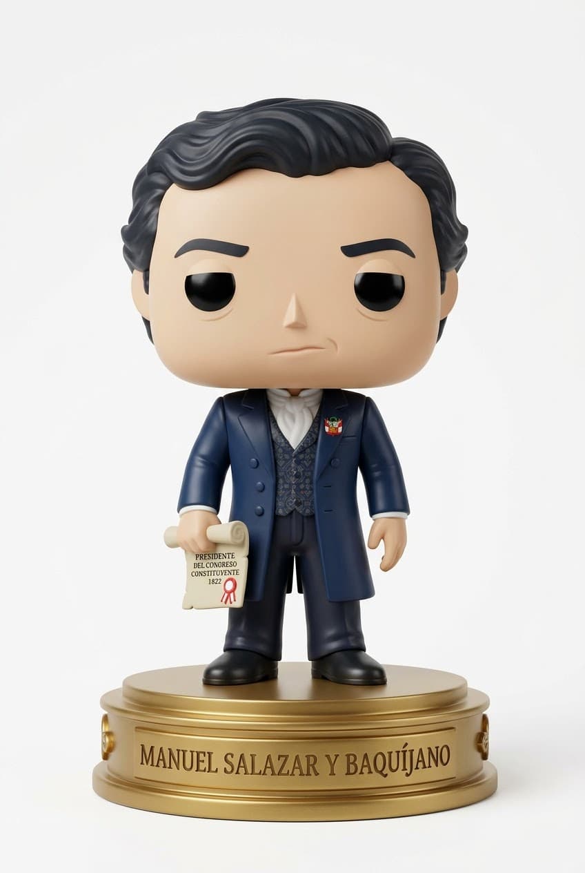 Funko personalizado de Manuel Salazar y Baquijano
