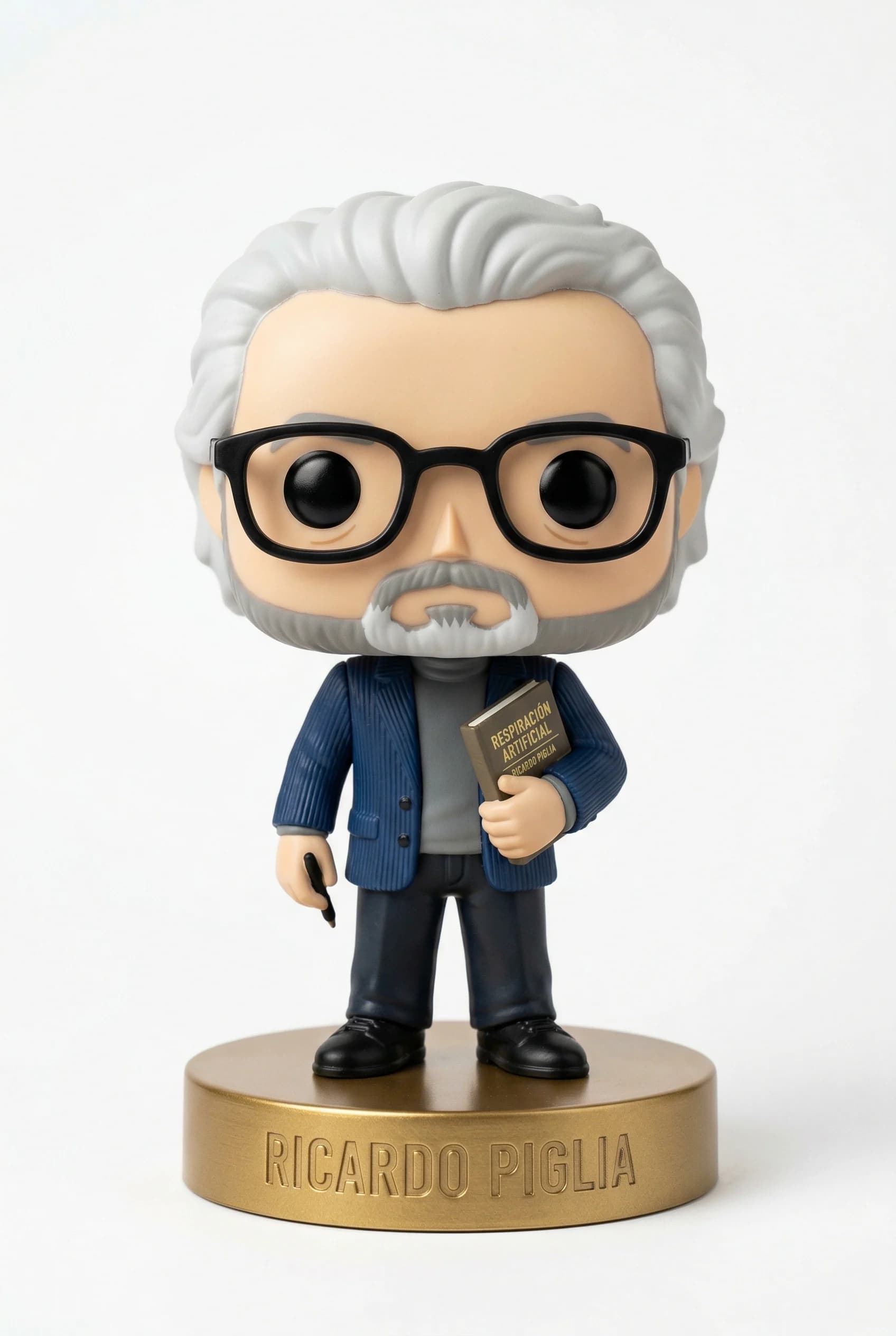 Funko personalizado de Ricardo Piglia