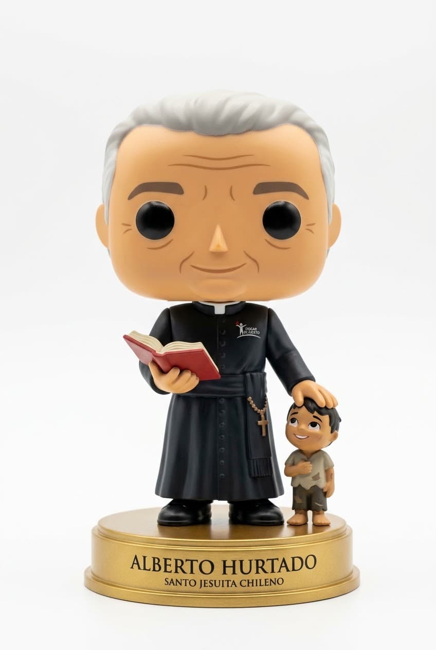 Funko personalizado de Alberto Hurtado