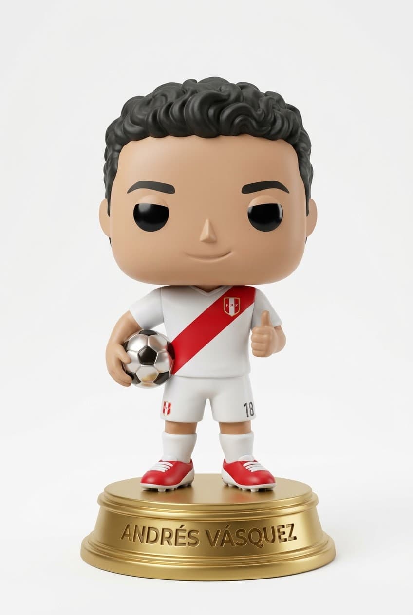 Funko personalizado de Andres Vasquez