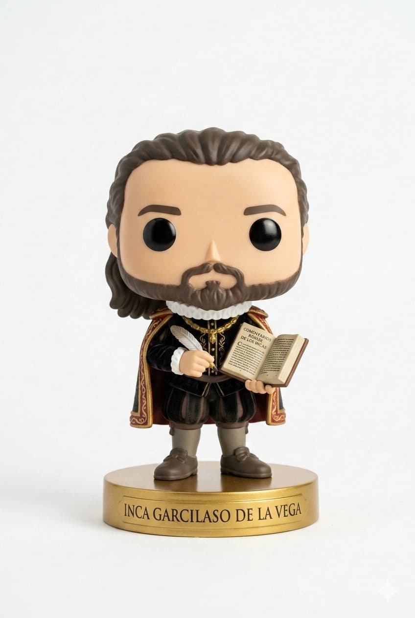 Funko personalizado de Inca Garcilaso de la Vega