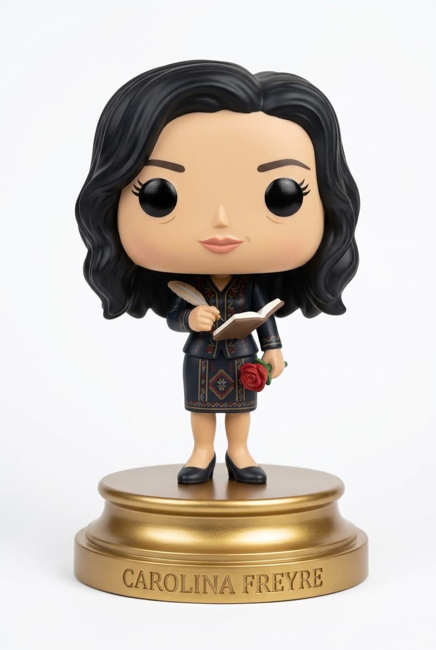 Funko personalizado de Carolina Freyre