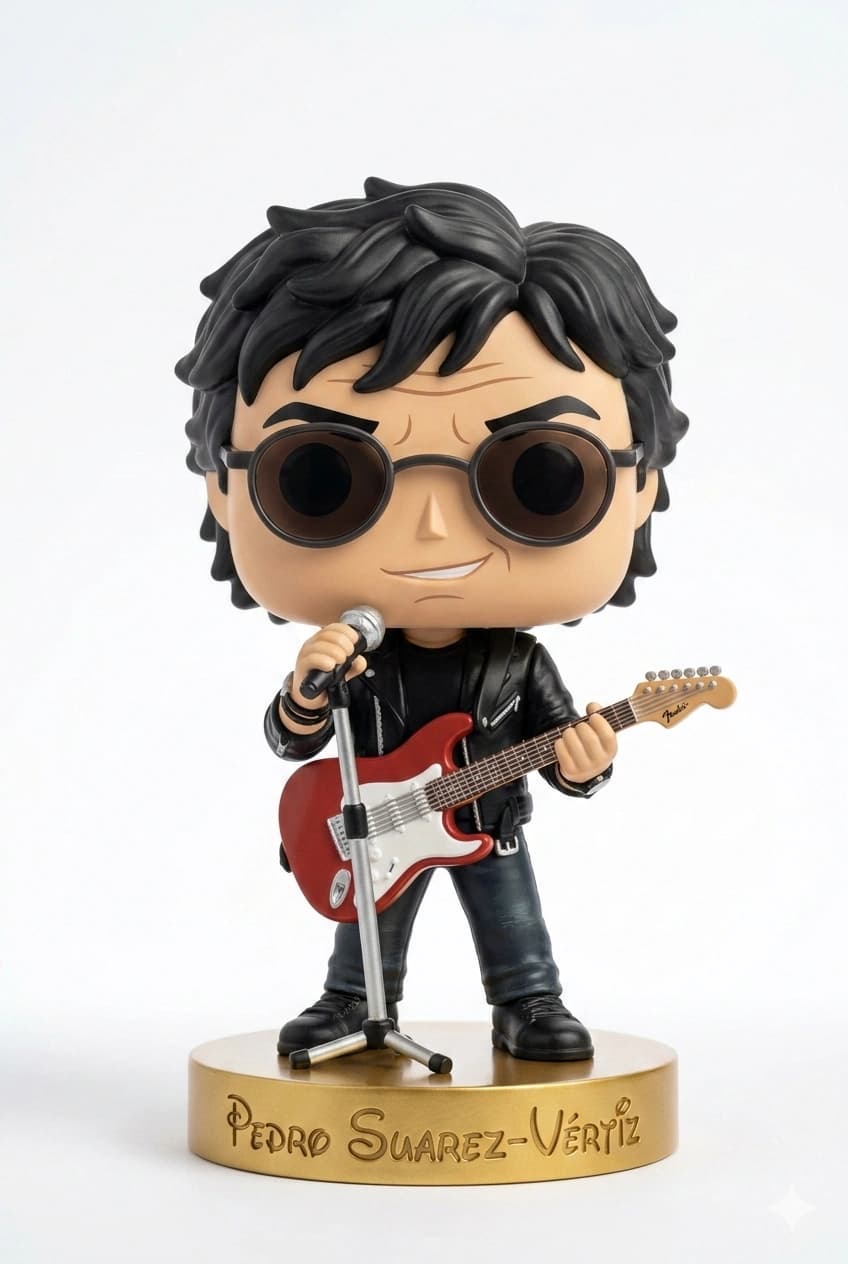 Funko personalizado de Pedro Suarez Vertiz