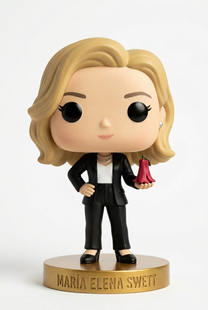 Funko personalizado de Maria Elena Swett