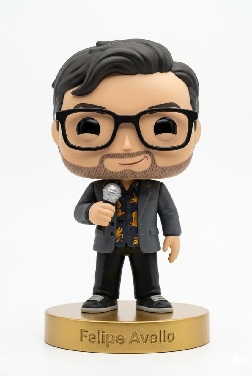 Funko personalizado de Felipe Avello