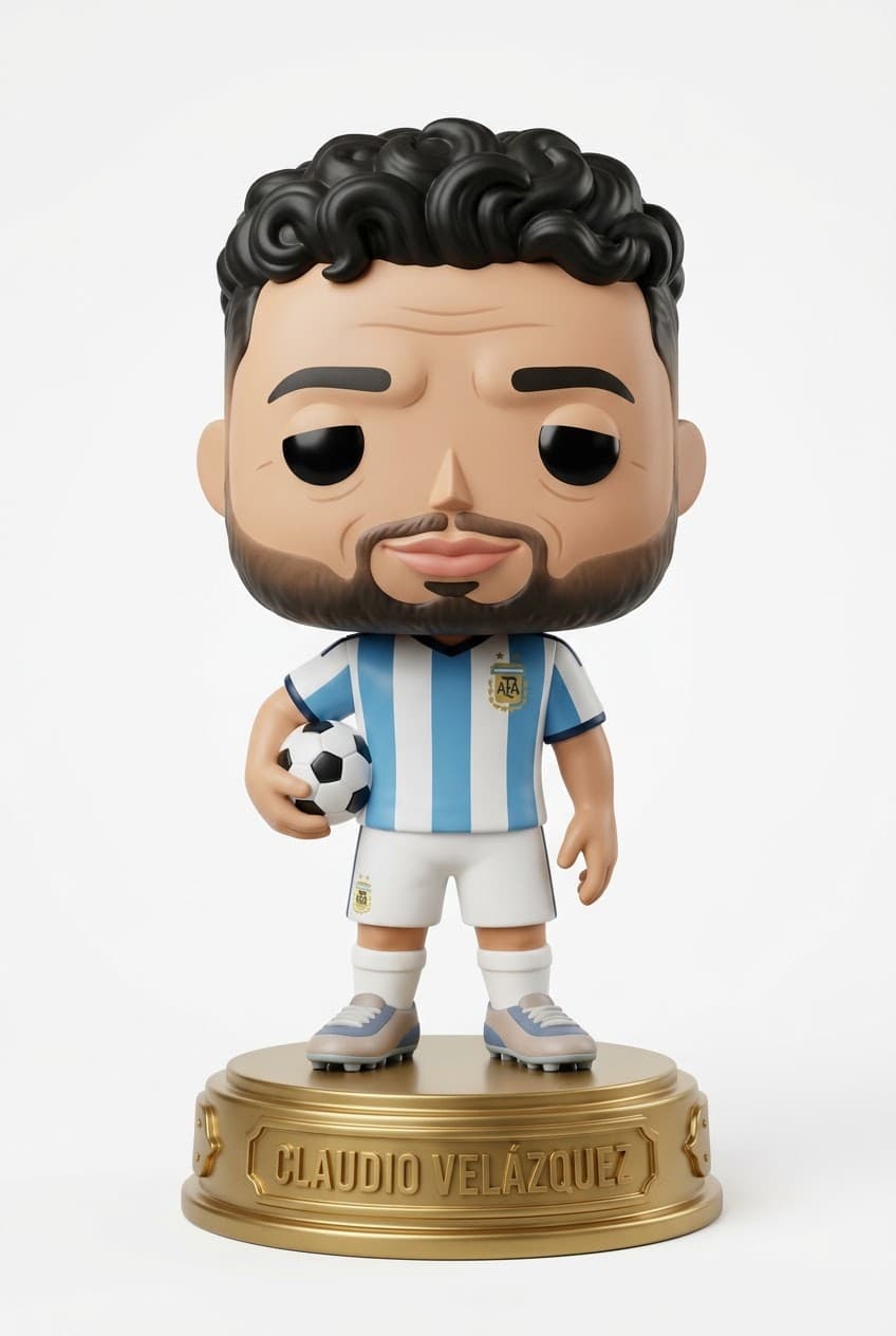 Funko personalizado de Claudio Velazquez