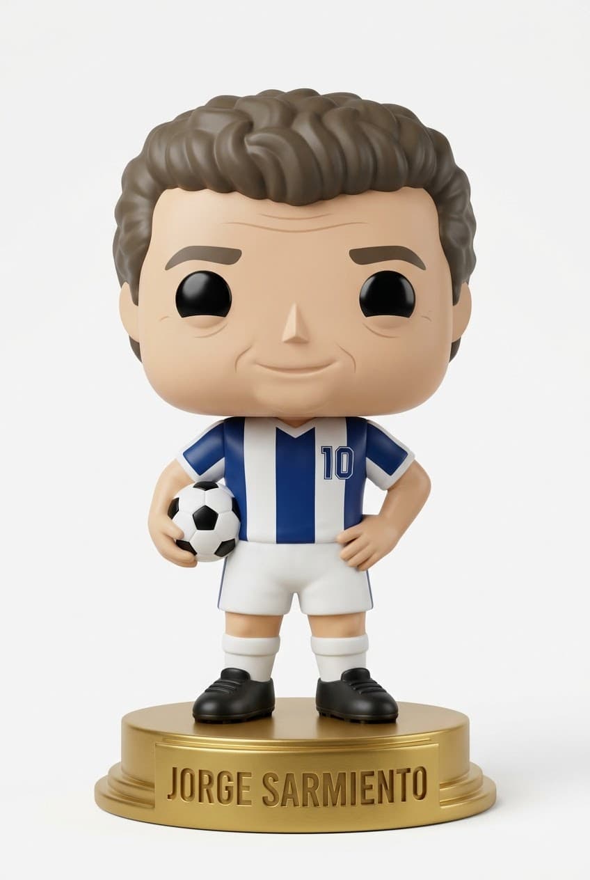 Funko personalizado de Jorge Sarmiento