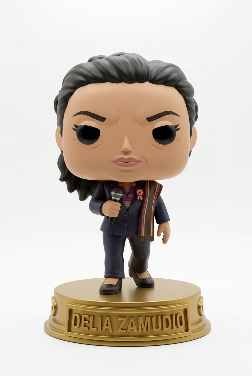 Funko personalizado de Delia Zamudio
