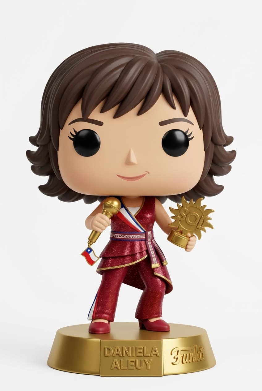 Funko personalizado de Daniela Aleuy