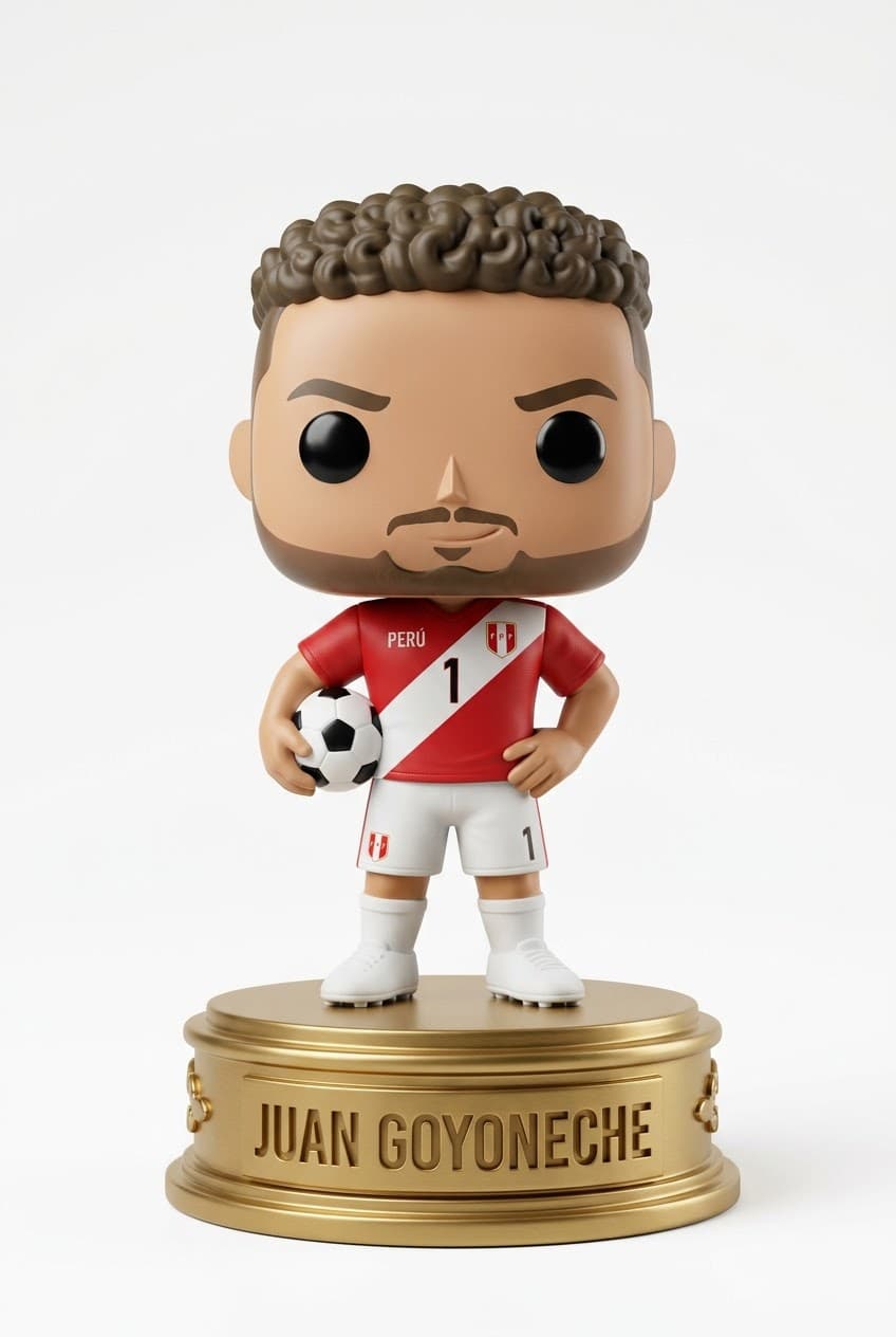 Funko personalizado de Juan Goyoneche