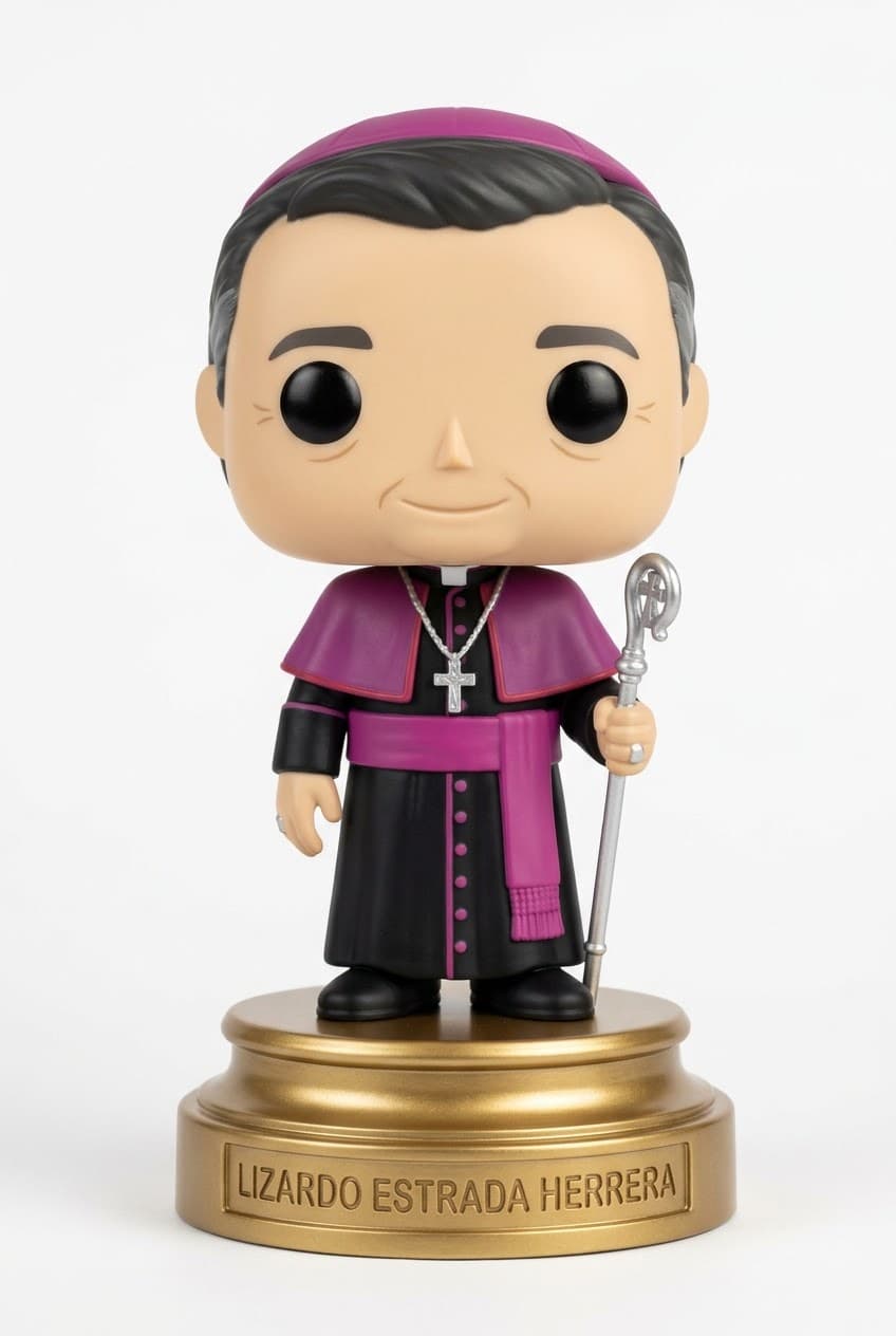 Funko personalizado de Lizardo Estrada Herrera