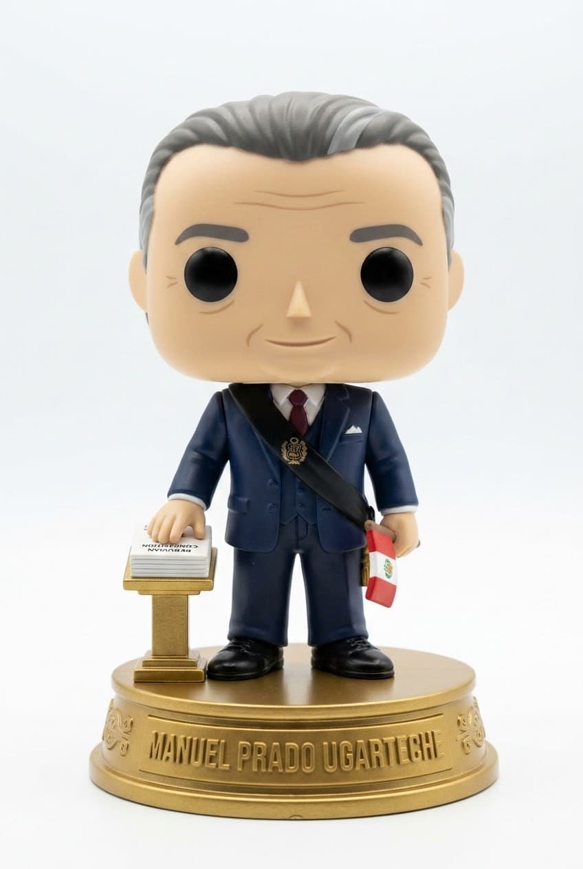 Funko personalizado de Manuel Prado Ugarteche