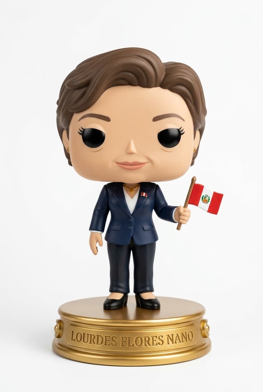 Funko personalizado de Lourdes Flores Nano