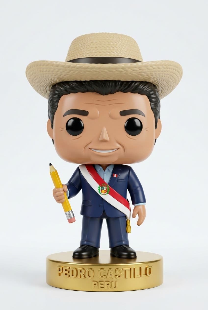Funko personalizado de Pedro Castillo