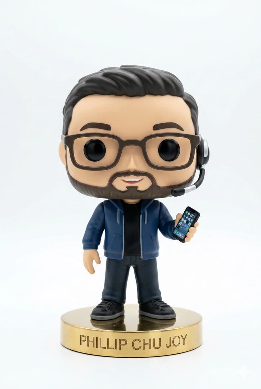 Funko personalizado de Phillip Chu Joy