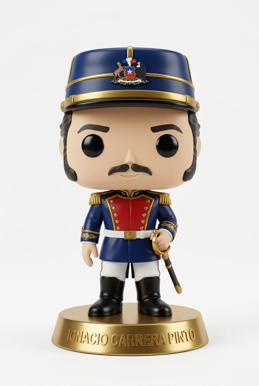 Funko personalizado de Ignacio Carrera Pinto