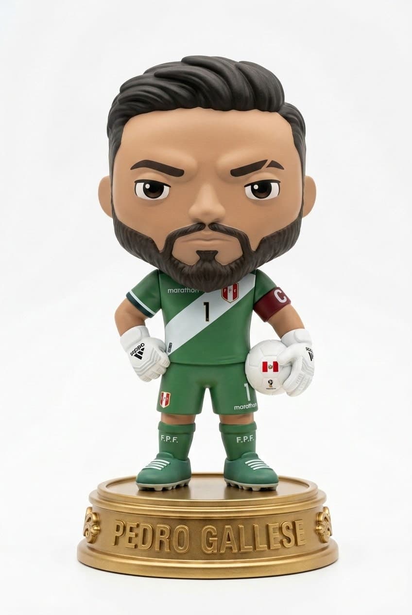 Funko personalizado de Pedro Gallese