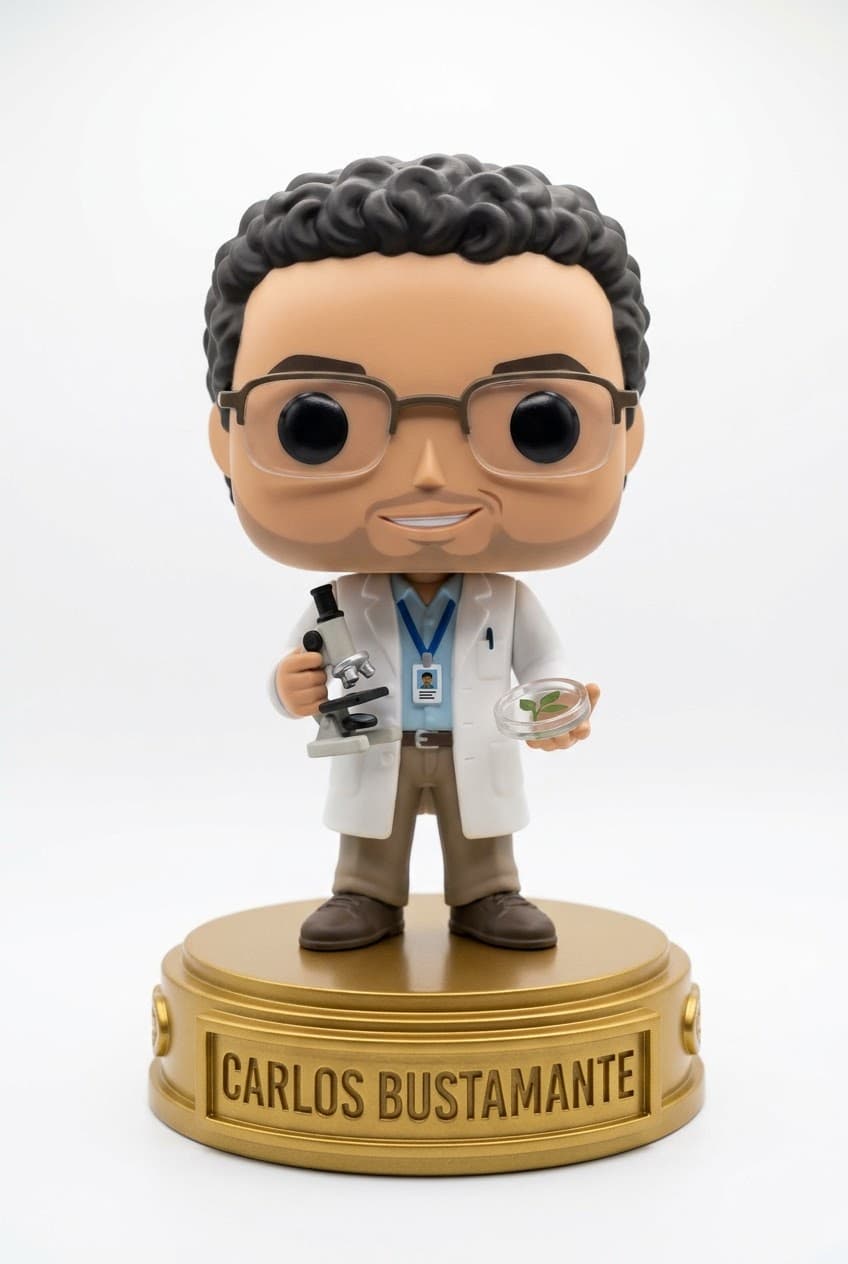 Funko personalizado de Carlos Bustamante