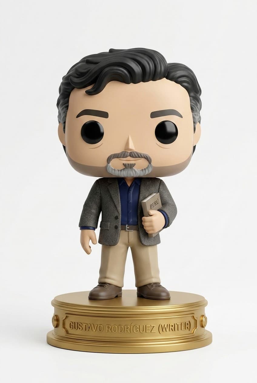 Funko personalizado de Gustavo Rodriguez Writer