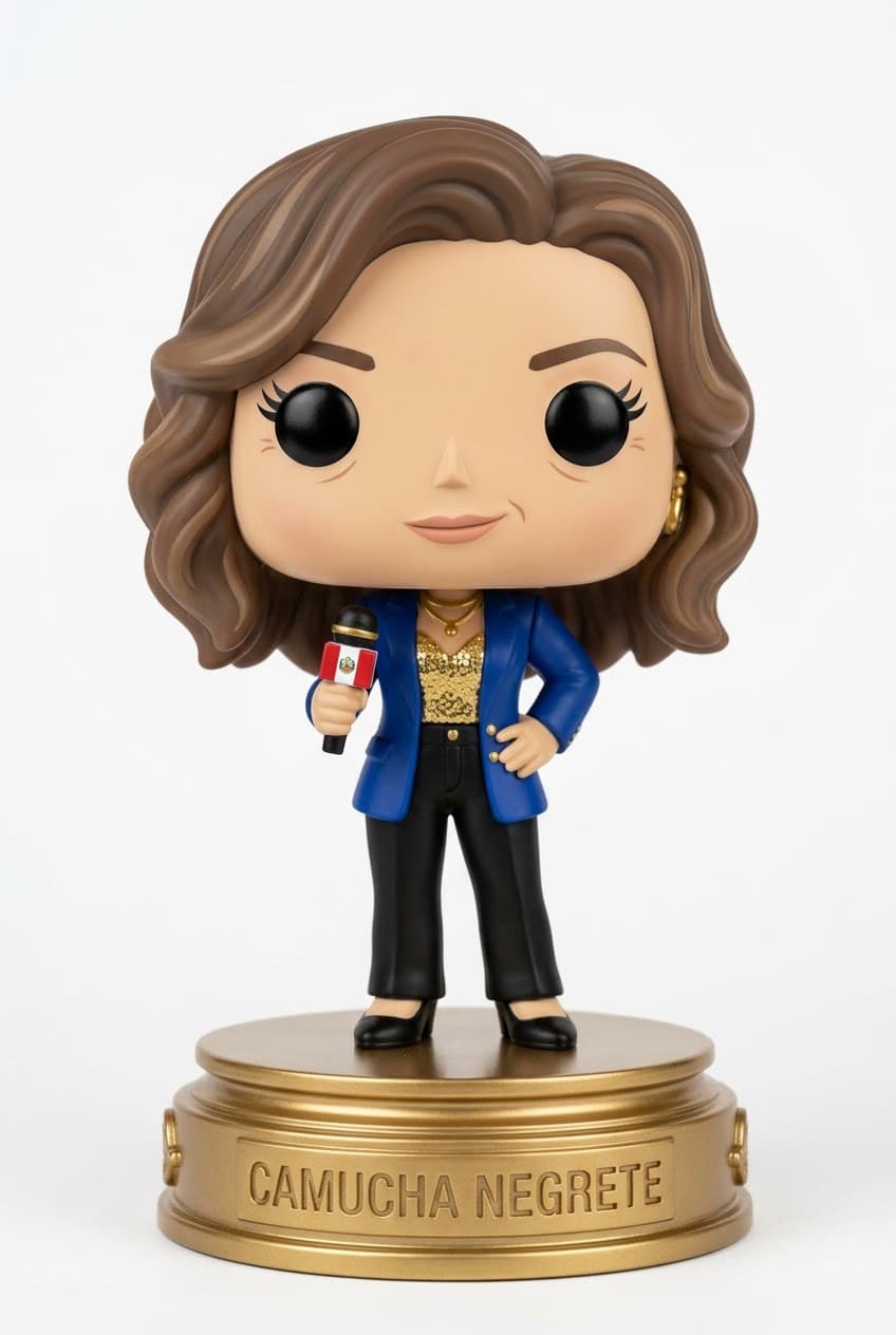 Funko personalizado de Camucha Negrete
