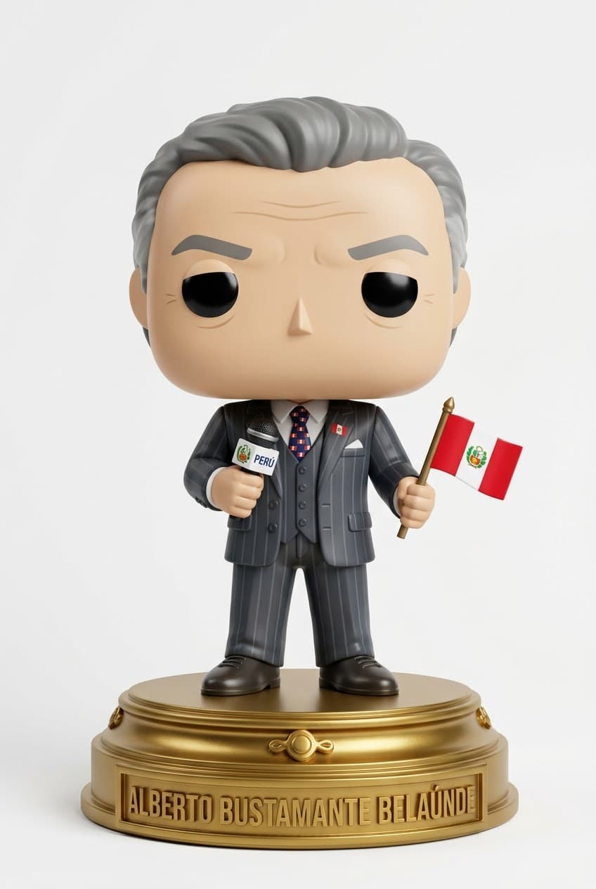 Funko personalizado de Alberto Bustamante Belaunde